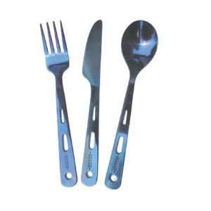  Titanium Spoon / Fork / Knife Set