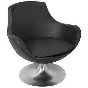 LumiSource Lux Chair, Black 