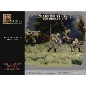   LAH Soldiers Set #2 (43) (Plastic Kit) 1 72 Pegasus: Toys & Games