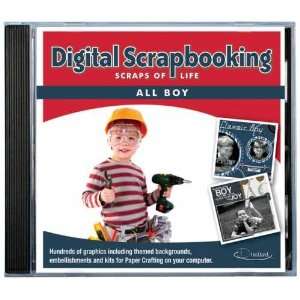  Digital Scrapbooking Scraps of Life All Boy Arts, Crafts 