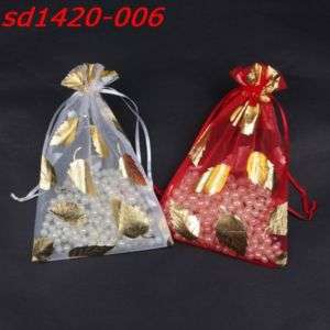 100pcs Gorgeous Organza Gift Bags 5.5x 7.9 Optional  