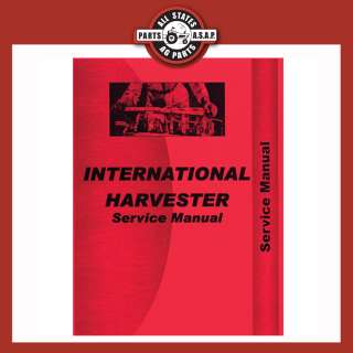 Service Manual International 766 966 786 886 986 1086  