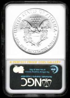 NGC MS70 2008 W EARLY RELEASES SILVER EAGLE MS 70  