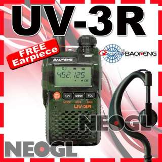 Camouflage BaoFeng UV 3R 136 174/400 470 dual band 2 way radio + FREE 