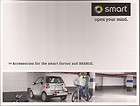 2009 09 Smart Fortwo & Brabus Accessories Original Sales brochure