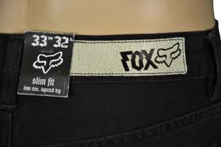 Fox Racing Selecter Denim Jeans Slim Fit Black $64.50  