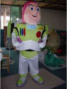buzz lightyear Adult Size mascot costume Fancy Dress  