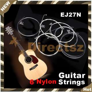   of Classic Guitar 6 Clear Wound Nylon Strings Acoustic Guitar D  