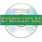 Windows Vista System Recovery Live Boot CD/DVD 64bit
