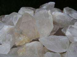 3000 Carat Lots of VERY LARGE Unsearched Quartz Crystal Points + a 