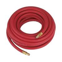 New 1/4 X 25 AIR HOSE ASSEMBLY Red Rubber  