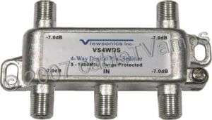 WAY HIGH PERFORMANCE CABLE TV HDTV SPLITTER  