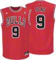 Luol Deng Red Adidas Revolution 30 NBA Replica Chicago Bulls Youth 