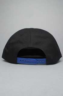 47 Brand Hats The New York Knicks Block House Snapback Hat in Black 