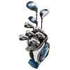 Komperdell Golfschlägerset TS 08 Set Damen, blau, +2,5 cm (1 Zoll 