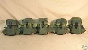 US MILITARY Small Arms AMMO POUCH CASE w/Clips NICE  