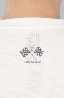 Under Two Flags The James Hunt Tee in Antique White  Karmaloop 