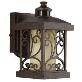 Progress Lighting Cypress Collection Forged Bronze 1 light Motion 