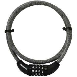   Steel Resettable Combination Lock Cable 8119DCC at The Home Depot