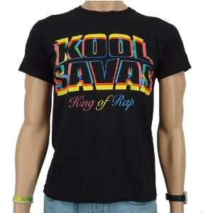   King of Rap Colour Band T Shirt, schwarz  Sport & Freizeit