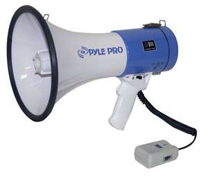 PYLE PRO PMP50 Bullhorn 50 Watt Megaphone w/ Siren  