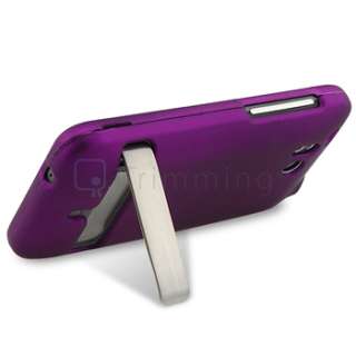 Purple Hard Case Cover For HTC ThunderBolt 4G Phone  