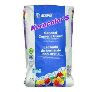 Mapei Keracolor 25 lb Silver Sanded Grout 22725 