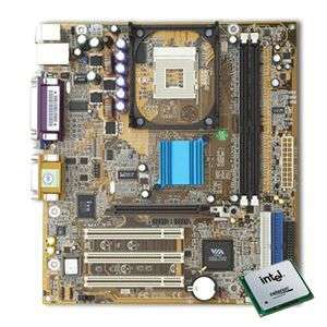 Chaintech 9VIF1 Socket 478 microATX Motherboard and Intel Celeron 2 