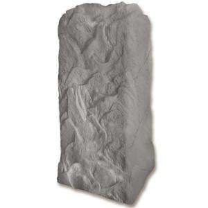   in.W x 19 in. L, Monolith Landscape Rock Utility Cover, Granite Resin