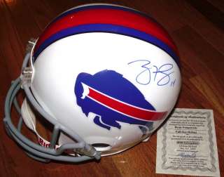 Ryan Fitzpatrick Buffalo Bills Autograph Riddell Full Size Helmet COA 