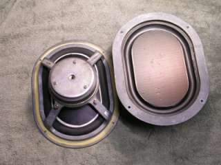 Pair Older KEF B139 9 x 13 Styrofoam Woofer speakers  