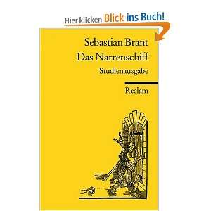   Drucks Basel 1494  Sebastian Brant, Joachim Knape Bücher