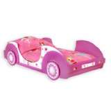 Traumhaftes Autobett BUTTERFLY Kinderbett BETT pink/rosa/weissvon 