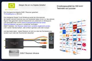 Autoradio Bluetooth Navi GPS Doppel Din 2 DVB T USB MP3  