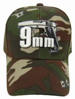 9MM 9 MM GLOCK BROWNING MILITARY POLICE CAP HAT  