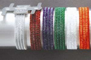 Purple Elastic Wristband Wristlet, Corsage Supplies  