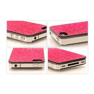glitter sparkel bling case cover black for iphone 4 4g  