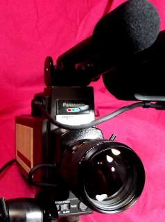 Vintage PANASONIC Newvicon Color Video Camera WV3150~Viewfinder~WV3203 