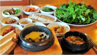 Korean Taste   Cooking Stone Pot (Dolsot)   7 inch  