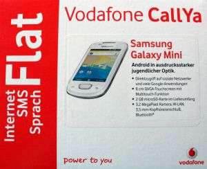 Samsung Galaxy Mini Weiß GT S5570 Vodafone CallYa S5570 8806071515342 