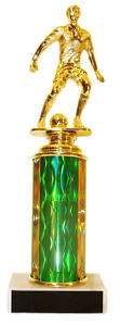 10 Soccer Male Trophy with Free Engraving  