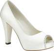 Benjamin Adams London White Platform Bridal Shoes   Free Shipping 