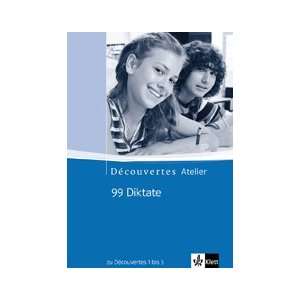 99 Diktate zu Découvertes 1 bis 3. Lehrermaterial mit Audio CD 