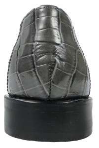   Adams Mens Leather Delray Oxford Dress Shoe Grey & Black 8 M  
