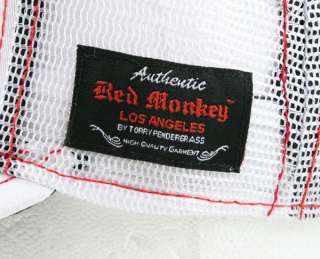Red Monkey LOGO premium trucker cap hat Grey black or white Limited 
