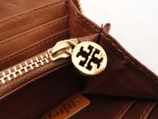 BN Tory Burch Tan Leather Wallet with Gold Chains   Purse / Bag  Great 