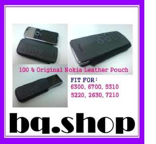 Original Genuine Nokia Leather Case Pouch Fit for 6700  
