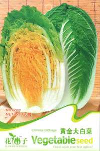 C037 Cabbage Peking Napa Chinese Vegetable Seed Pack  