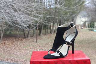 New Guess Suede Sandals By Marciano Delicacy Black 8  