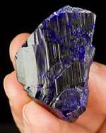 Midnight Blue AZURITE XSharp Terminated Crystal Milpillas Mexico 
